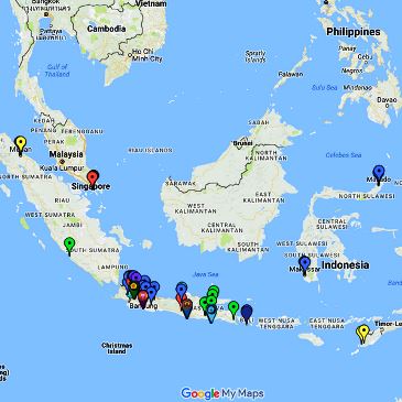 Peta Lokasi Kampus Program Kuliah Karyawan Nomor